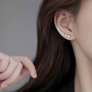 👂Brincos de Pino com Diamante Estrela de Sete Pontas