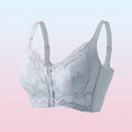 Sutiã Feminino Confortável com Fecho Frontal, Renda e Suporte para Postura