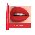 💋Lápis de batom fosco rotativos e apontáveis (COMPRE 1 LEVE 2)