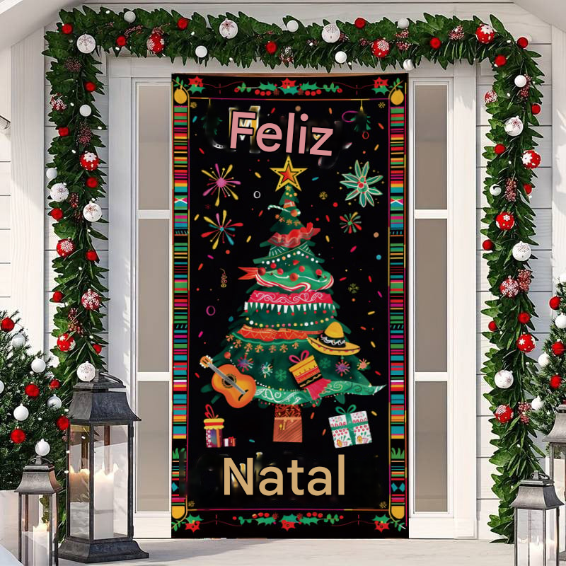 Decoração de Natal para Porta de Entrada (Compre 1 Leve 2)
