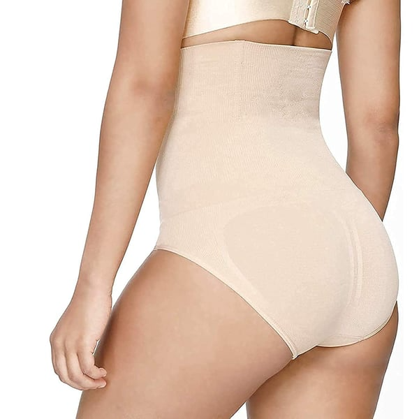 Calcinha modeladora de cintura alta com controle de barriga