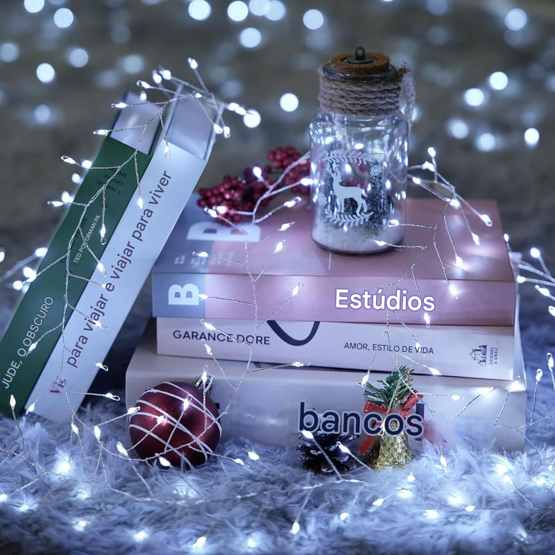 Luzes de Fada Piscantes à Prova d’Água (Compre 1 Leve 2)