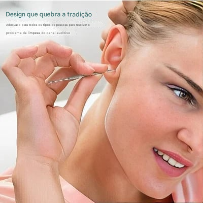 Conjunto de Ferramentas para Limpeza de Ouvido
