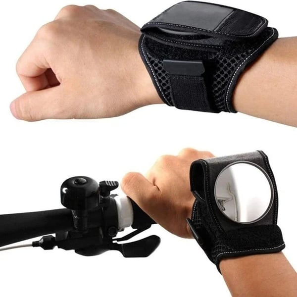 🎁Retrovisor de segurança para pulso de bicicleta