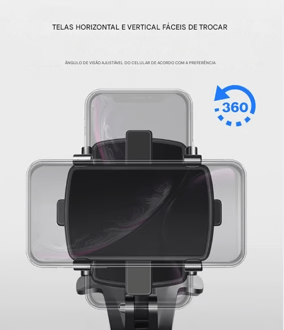🏆Novo suporte giratório 360 graus para painel de carro