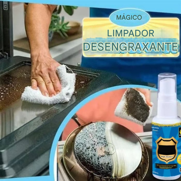 Spray limpador desengordurante mágico