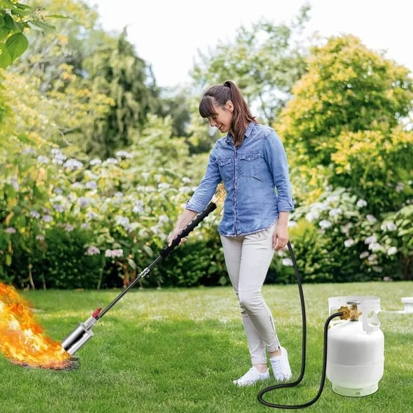 🏆Promoção Relâmpago⚡ MAIS DE 50 MIL VENDIDOS! Quase no fim - 💥🎉🔥NOVO Kit de Maçarico de Propano para Queimador de Ervas Daninhas