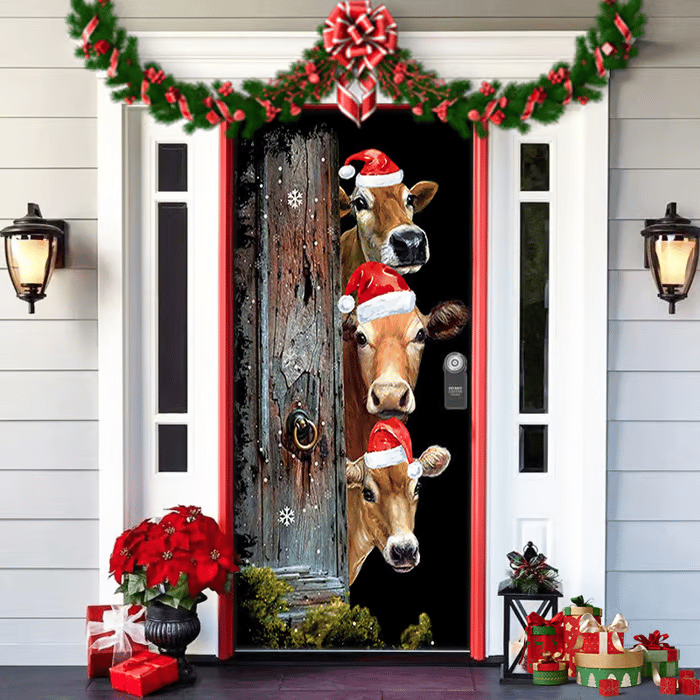 Decoração de Natal para Porta de Entrada (Compre 1 Leve 2)