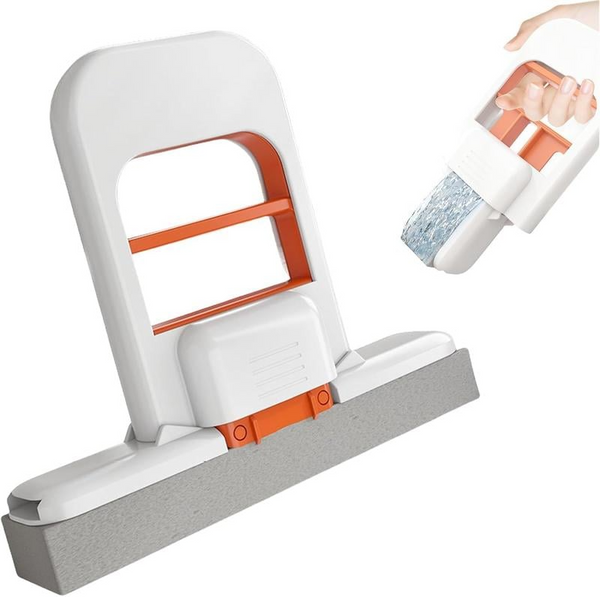 🧼🫧Mini MOP Dobrável de Mesa – Para Limpeza Úmida e Seca