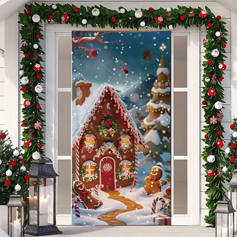 Decoração de Natal para Porta de Entrada (Compre 1 Leve 2)