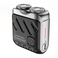 🎁Barbeador elétrico portátil rotativo de anel duplo