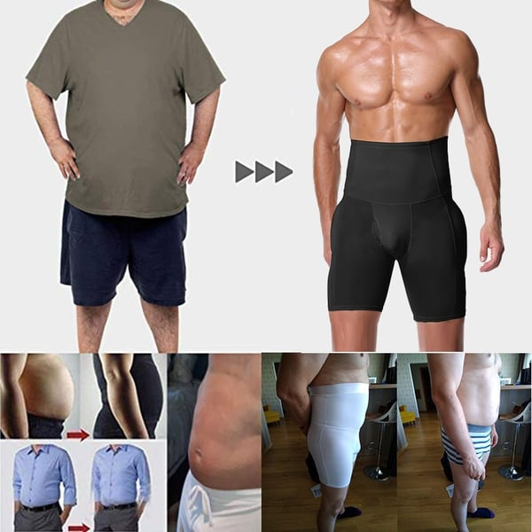 Cueca Boxer Modeladora Masculina de Cintura Alta