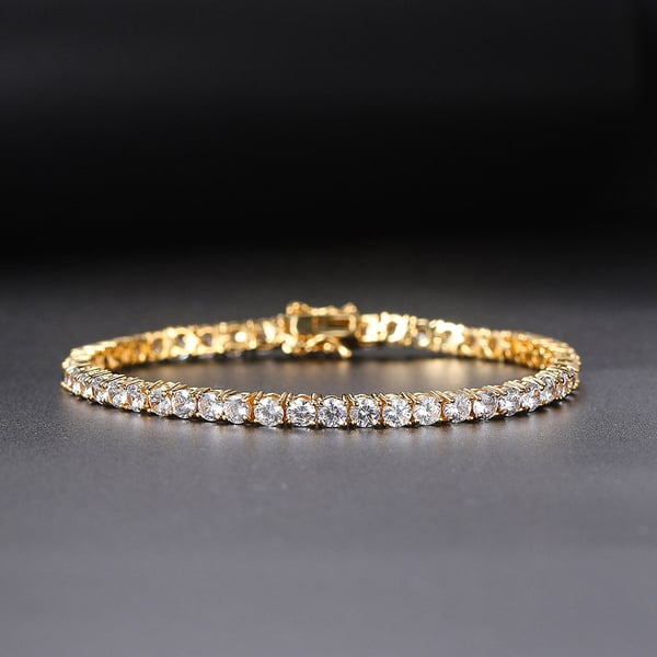 🔥 Pulseira de Zircão Brilhante