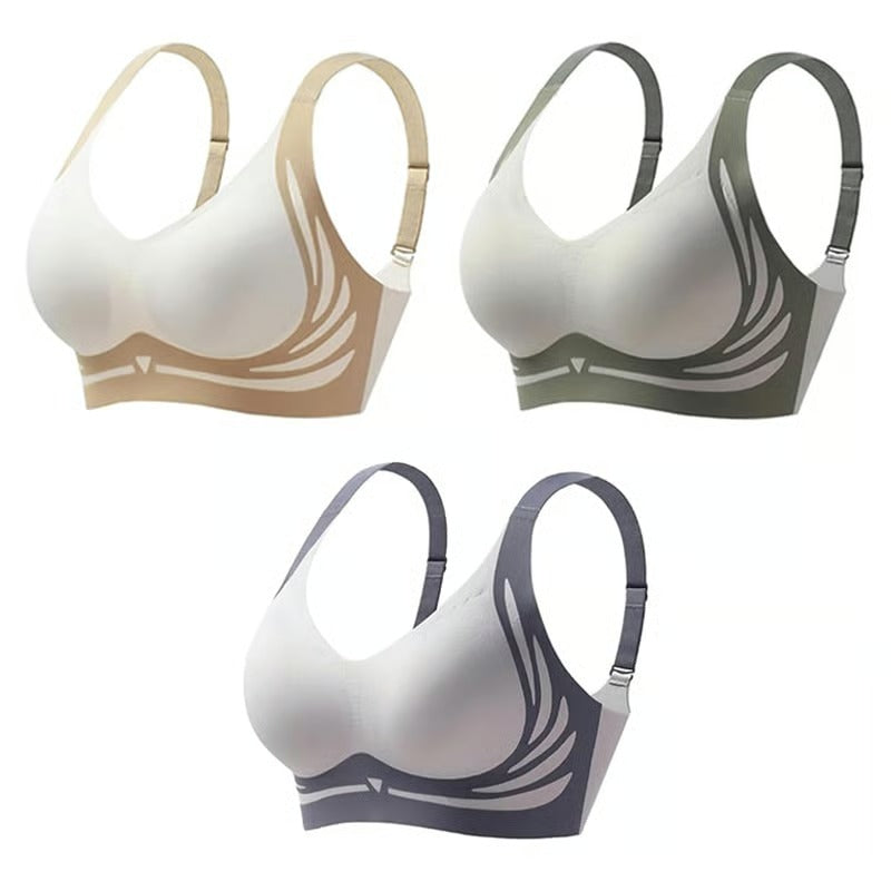 🔥🎁Super reúne sutiã | Sem Fio Push-up Bra👍Não há mais seios flácidos