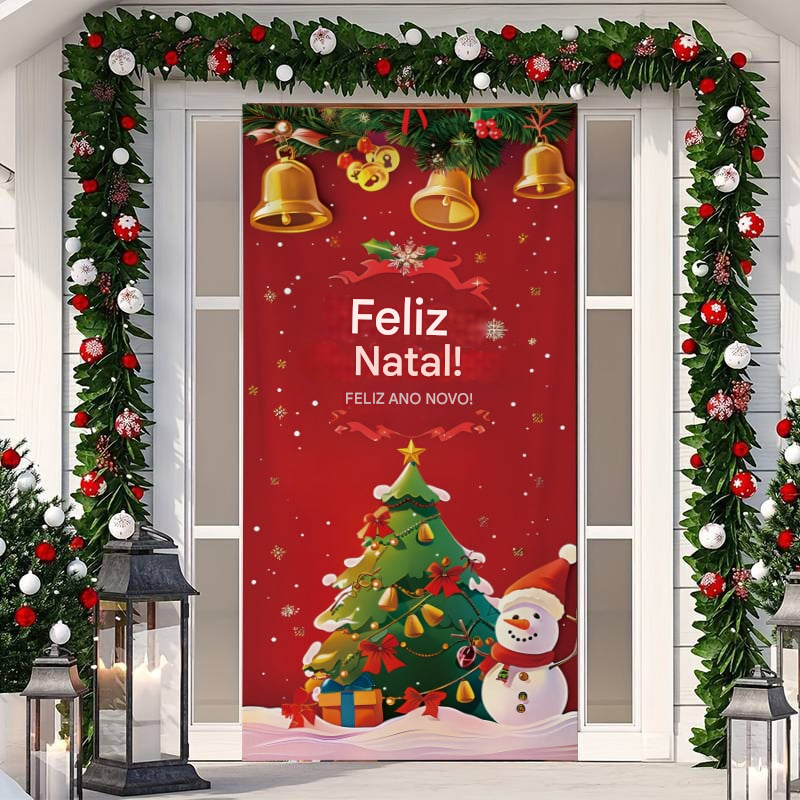 Decoração de Natal para Porta de Entrada (Compre 1 Leve 2)
