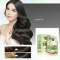 Tintura de cabelo vegetal natural