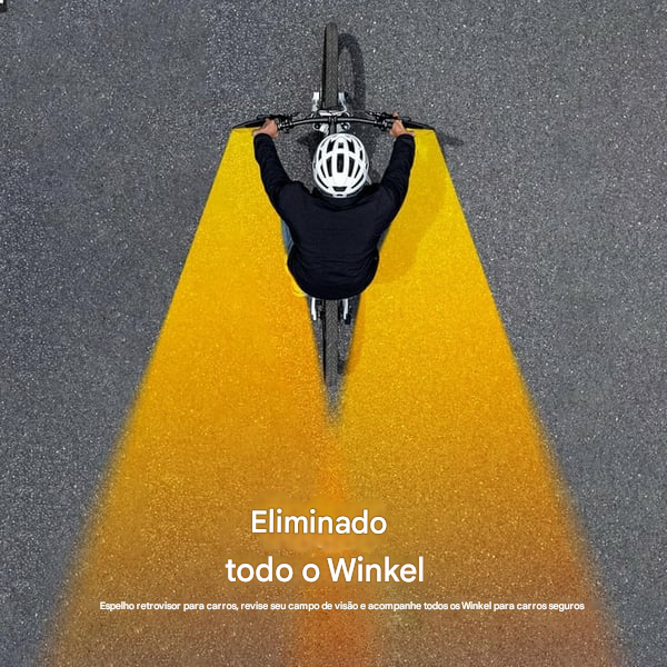 Espelhos retrovisores para bicicleta para mais segurança e conforto! 🚴‍♂️✨Visão nítida, mais conforto em cada pedalada