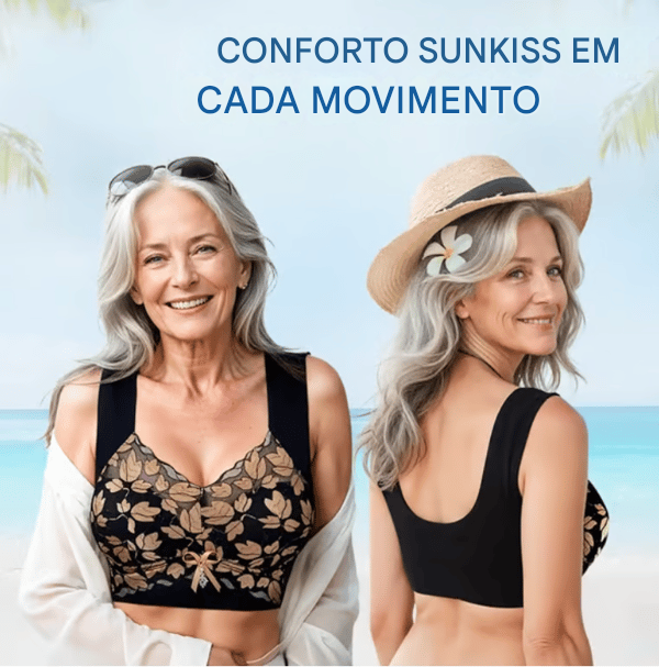 🌸Último Dia — Compre 3 e Leve 2 Pacotes🔥Sutiã de Verão — Versátil, Confortável, com Sustentação e Flexível, sem Arames