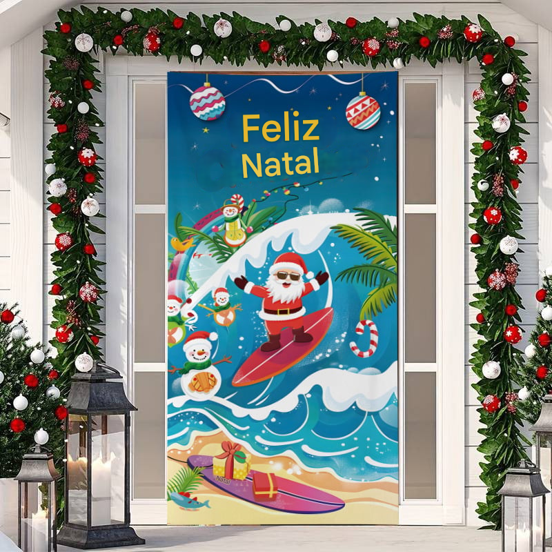 Decoração de Natal para Porta de Entrada (Compre 1 Leve 2)