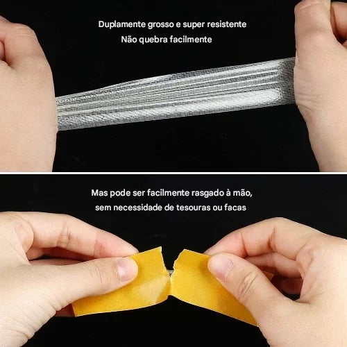🔥Fita transparente resistente super pegajosa (COMPRE 1 LEVE 2)