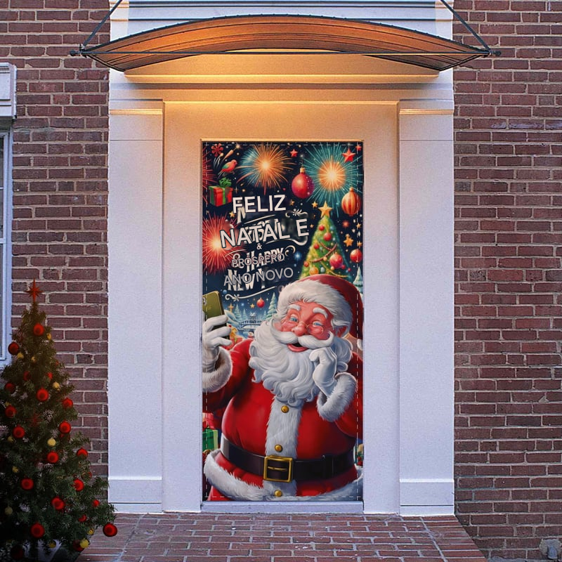 Decoração de Natal para Porta de Entrada (Compre 1 Leve 2)