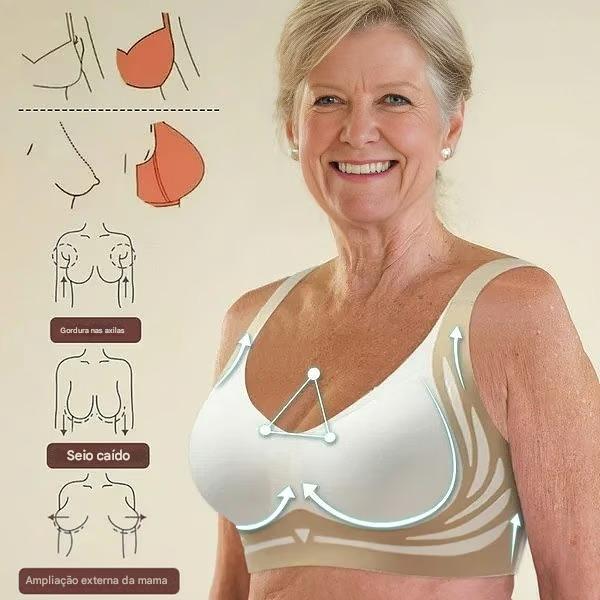 🔥🎁Super reúne sutiã | Sem Fio Push-up Bra👍Não há mais seios flácidos