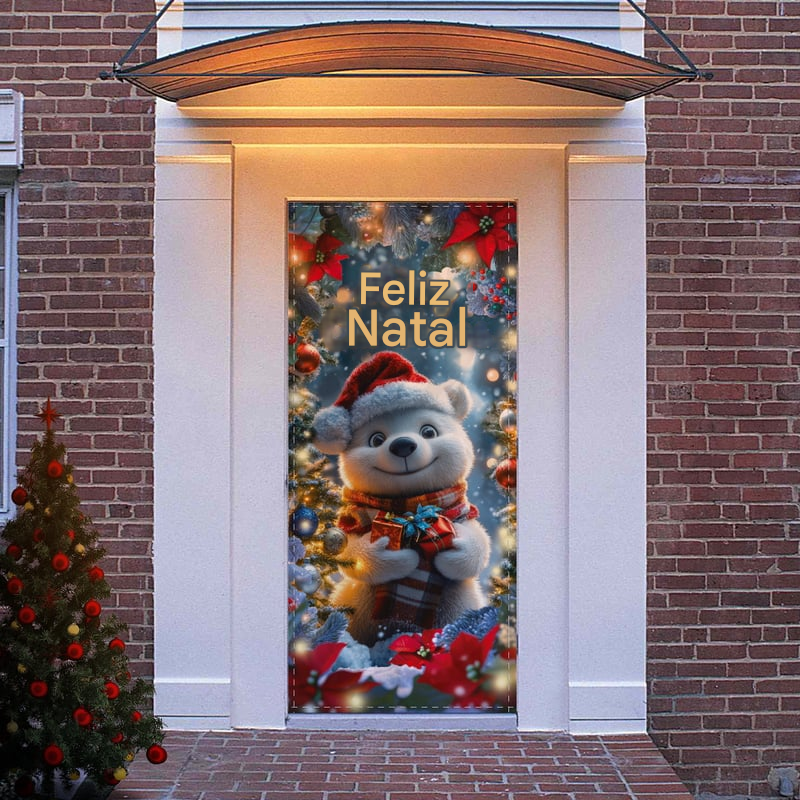 Decoração de Natal para Porta de Entrada (Compre 1 Leve 2)