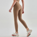 Leggings de treino com controle de barriga de cintura alta e bolsos laterais