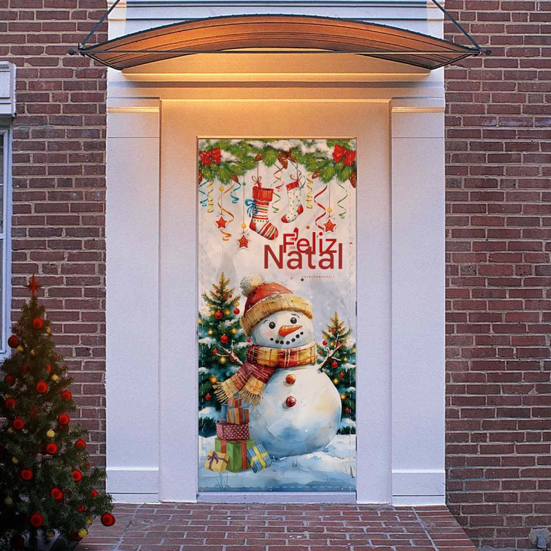 Decoração de Natal para Porta de Entrada (Compre 1 Leve 2)