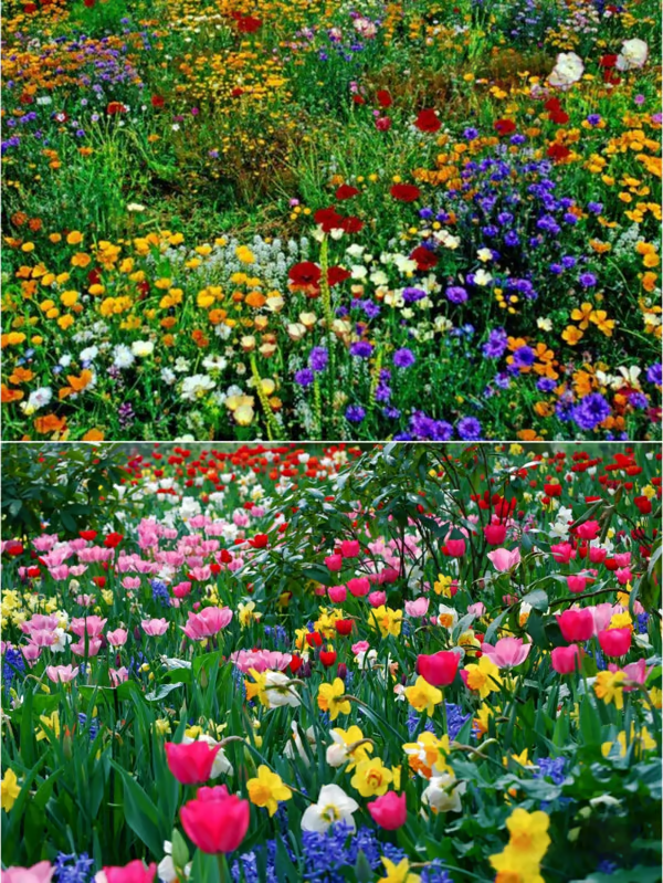 Sementes de Flores Perenes Misturadas - Mais de 12 tipos misturados