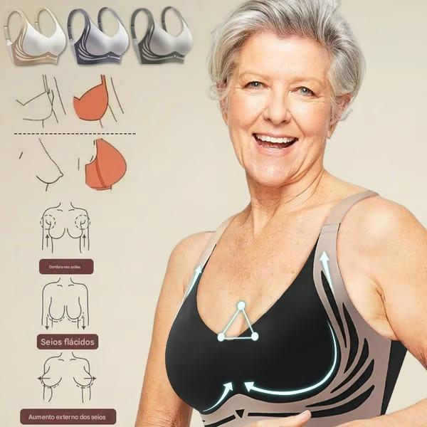 🔥🎁Super reúne sutiã | Sem Fio Push-up Bra👍Não há mais seios flácidos