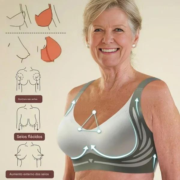 🔥🎁Super reúne sutiã | Sem Fio Push-up Bra👍Não há mais seios flácidos