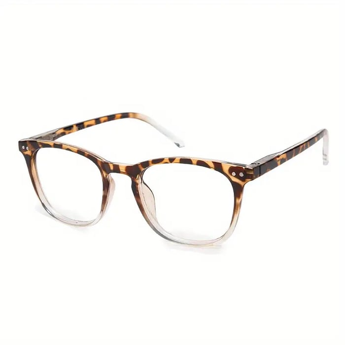 Óculos de leitura femininos com estampa de leopardo sexy