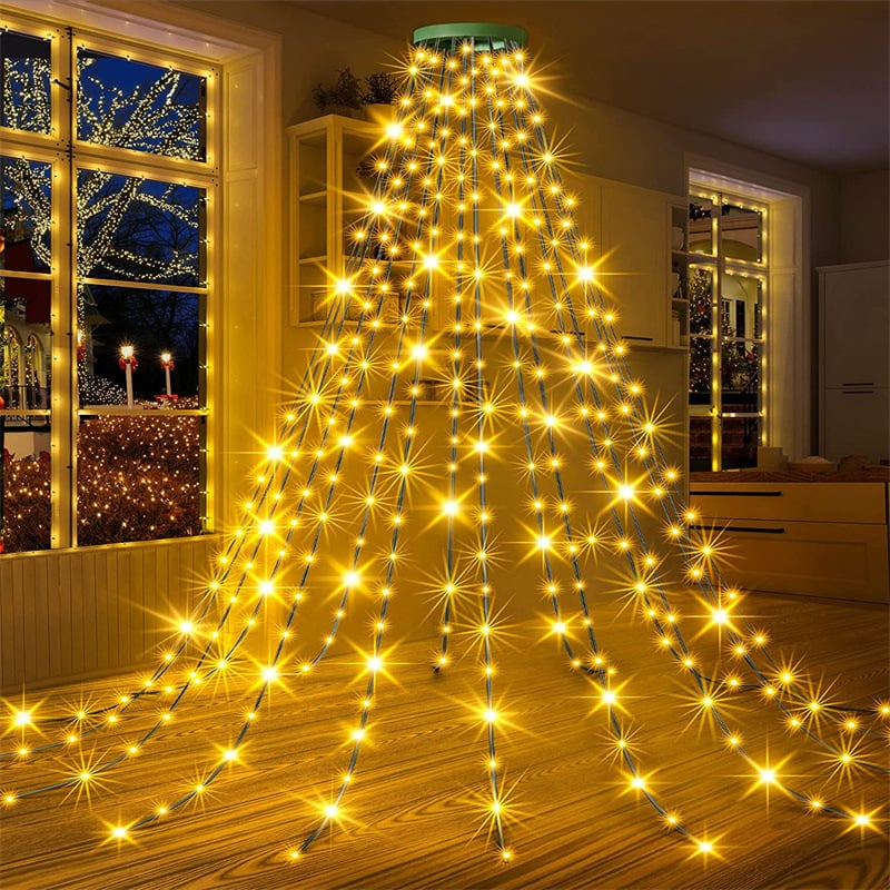Luzes para Árvore de Natal com Anel (Compre 1 Leve 2)
