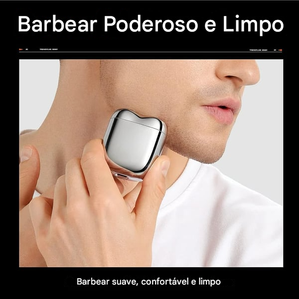 🎁 Novo barbeador de bolso USB Mini barbeador de bolso para homens 2025