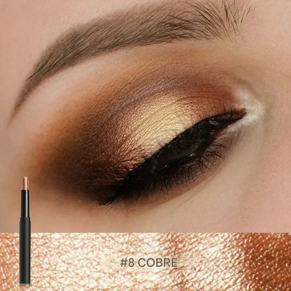 🔥Novo lançamento: Caneta de Sombra em Bastão que Combina com TODAS as Idades!