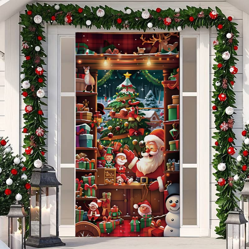Decoração de Natal para Porta de Entrada (Compre 1 Leve 2)