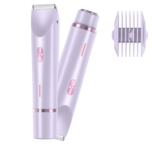 🏆Oferta Relâmpago⚡ Mais de 50 mil vendidos! Quase acabando — 💥🔥 Aparador Elétrico Feminino 2 em 1 Confort, Ótima Opção de Presente