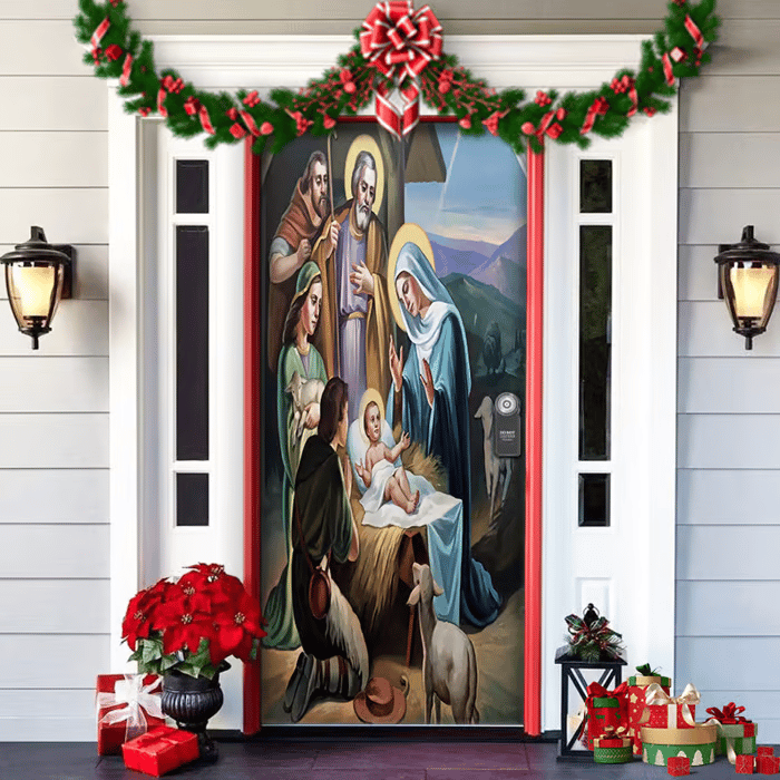 Decoração de Natal para Porta de Entrada (Compre 1 Leve 2)