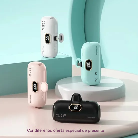 🎉⏰5000mAh Mini Portable Charger Power Bank for phone🔋
