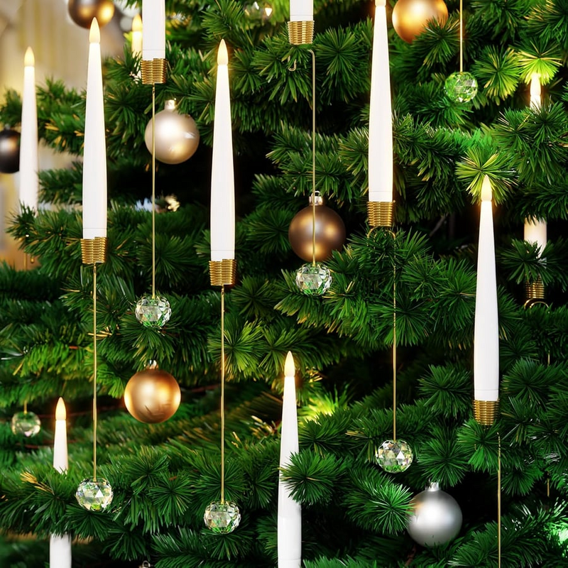 Velas de LED para Árvore de Natal