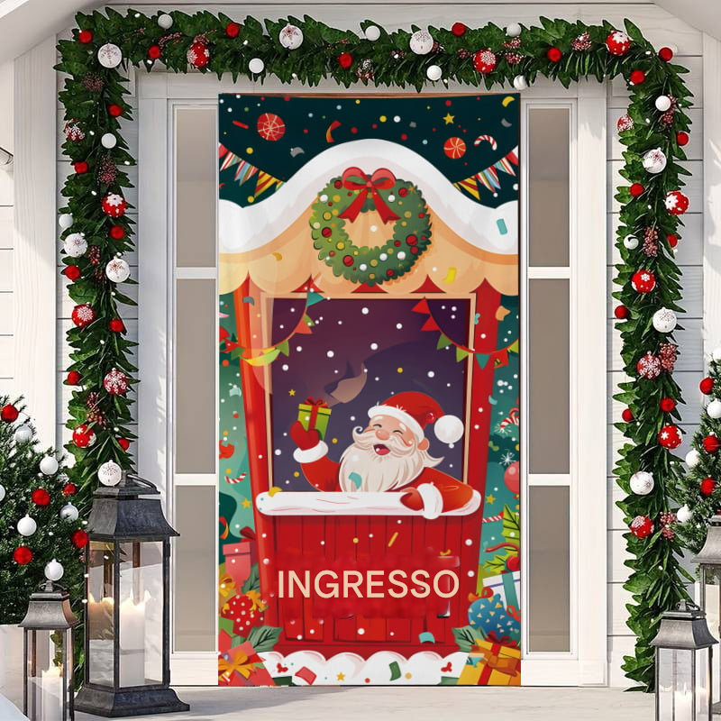 Decoração de Natal para Porta de Entrada (Compre 1 Leve 2)