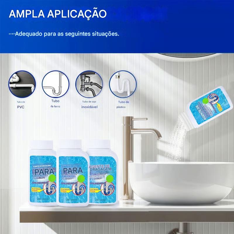 💦Poderoso Desentupidor de Canos - Acaba com bloqueios e 95% das bactérias