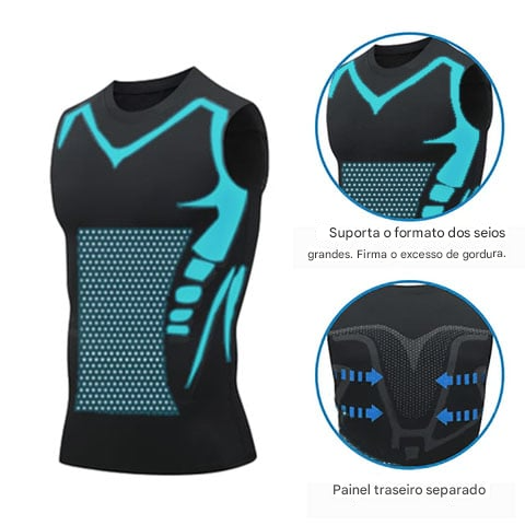 Camiseta Sem Mangas Modeladora