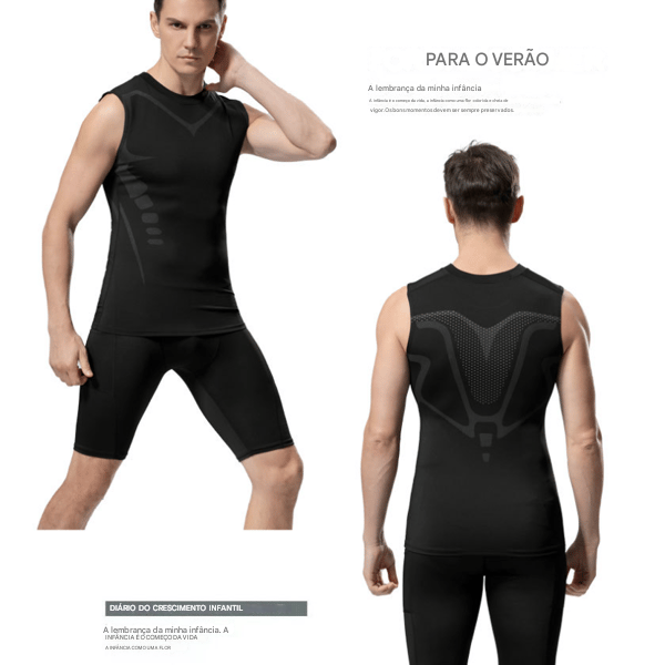 Camiseta Sem Mangas Modeladora