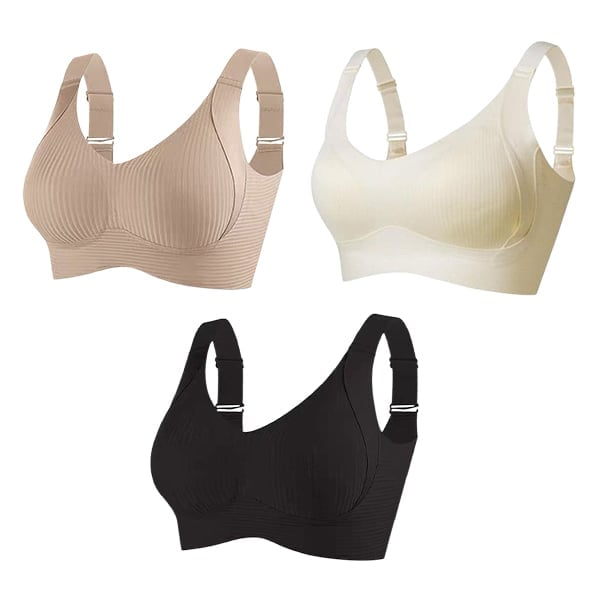 🎁 Compre 1, receba 3 pacotes 🔥 Sutiã super modelador | Sem aro