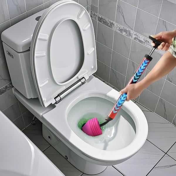 🏆ÚLTIMO DIA DE PROMOÇÃO 🔥Desentupidor de Alta Pressão para Vaso Sanitário