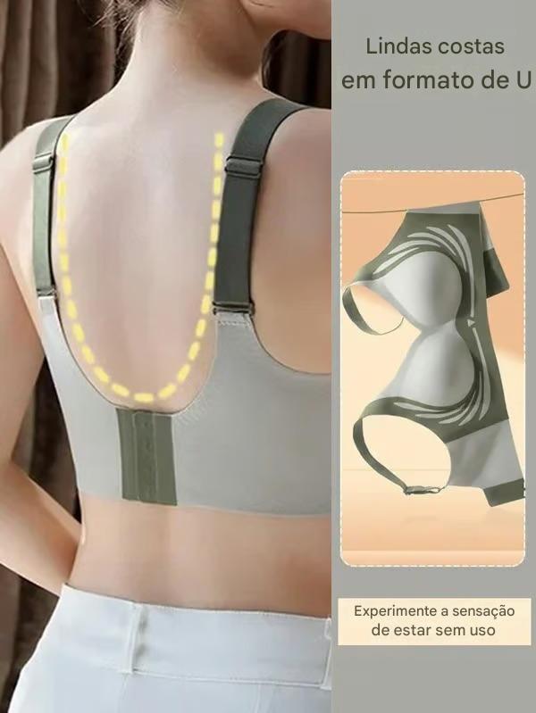 🔥🎁Super reúne sutiã | Sem Fio Push-up Bra👍Não há mais seios flácidos