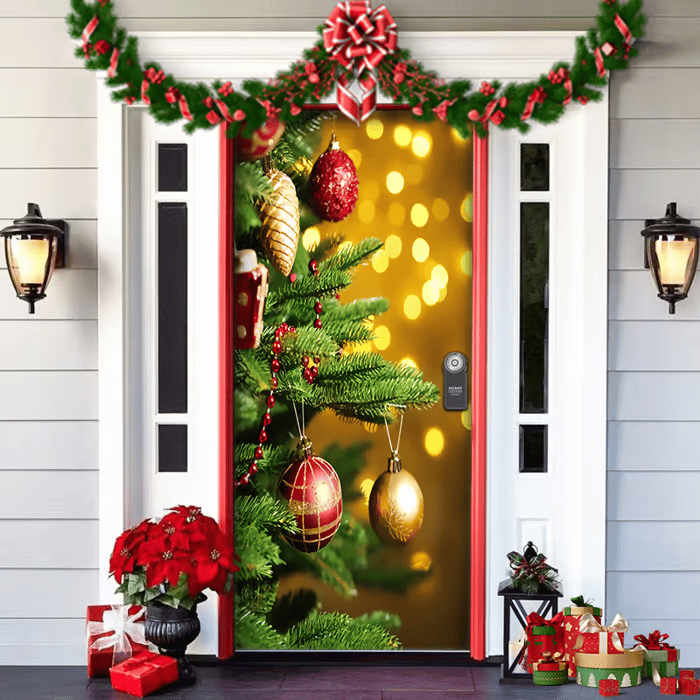 Decoração de Natal para Porta de Entrada (Compre 1 Leve 2)
